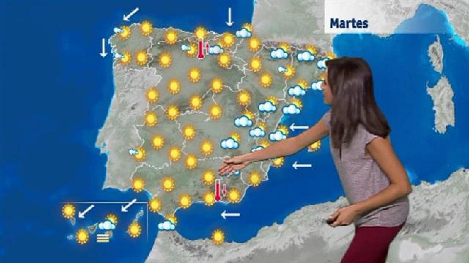 El tiempo en Canarias - 30/08/2016