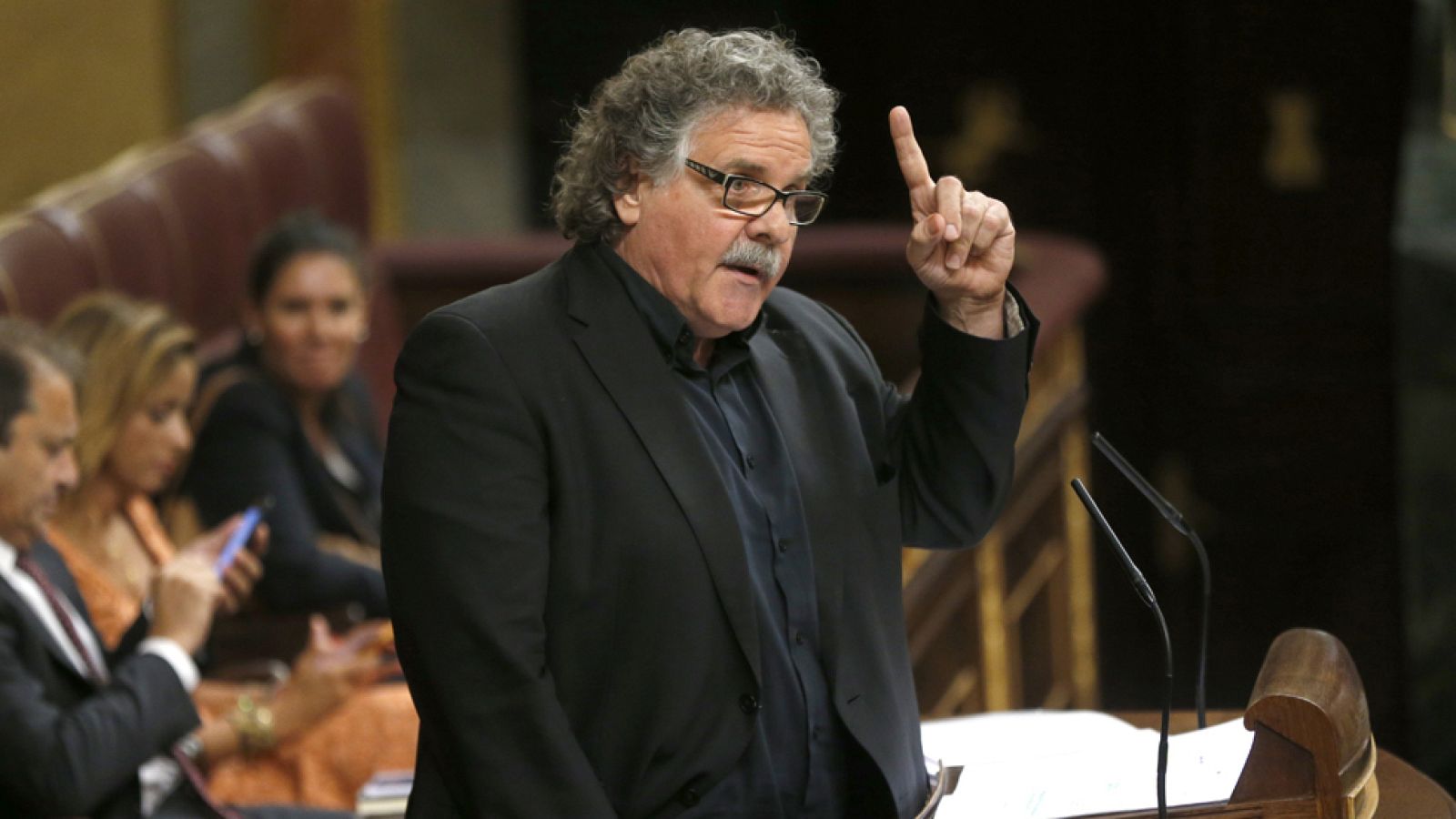 Joan Tardá a Rajoy: "¿Por qué no dejan celebrar un referéndum?" - Especiales informativos | Ver