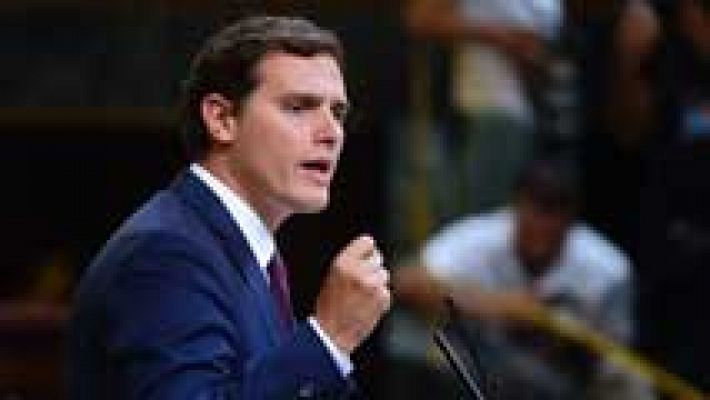 Telediario 1 - Albert Rivera pide ambición a Mariano Rajoy en las cesiones para buscar la mayoría que necesita