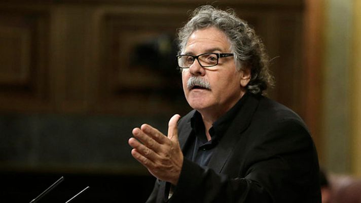 Telediario 1 - ERC ve a Rajoy atrapado 'en el día de la marmota' empeñado en ver a los catalanes como enemigos