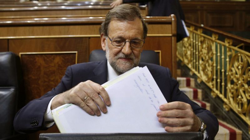 Rajoy fracasa en la primera votación por mayoría absoluta y habrá nueva votación el próximo viernes