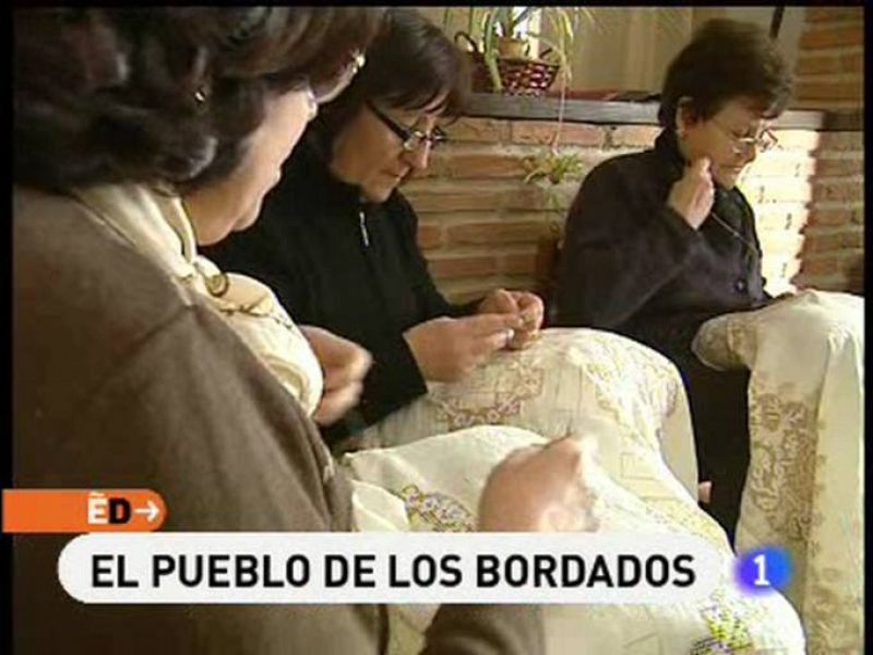 Visitamos Lagartera (Toledo) que algunos califican como: "el pueblo de los bordados". 