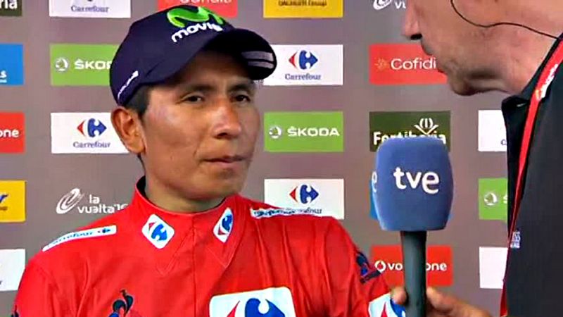 El colombiano mantuvo el liderato con 54 segundos sobre el británico Chris Froome (Sky) y 1'05'' respecto al español Alejandro Valverde (Movistar).