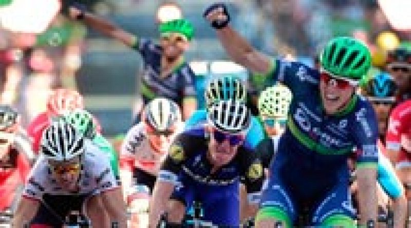Keukeleire se lleva la etapa en Bilbao y Quintana aguanta como líder