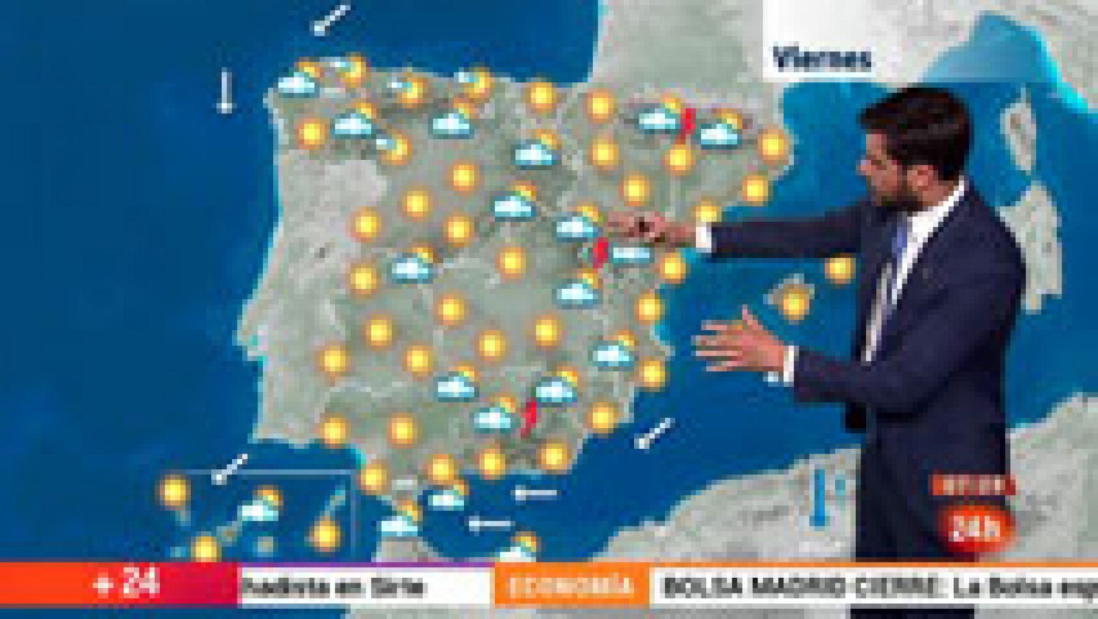 El tiempo: Pocas nubes y temperaturas al alza en toda España | RTVE Play