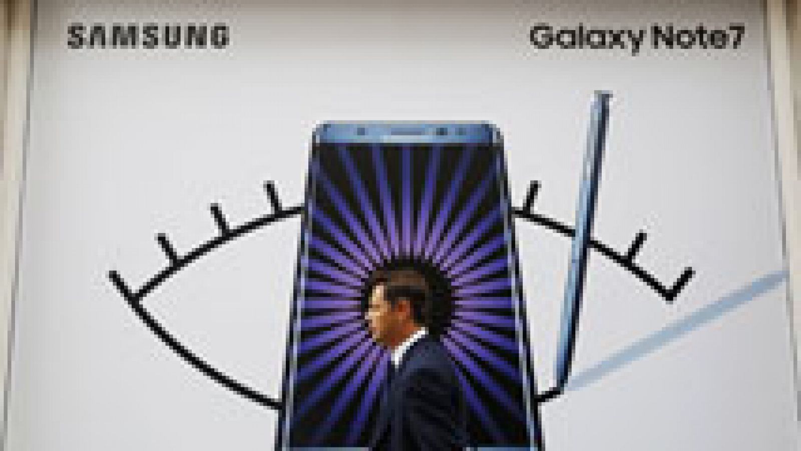 Telediario 1: Samsung suspende la venta del Galaxy Note 7, que lanzó hace menos de quince días | RTVE Play