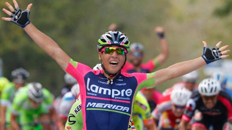 Valerio Conti se escapa y gana la etapa más larga de la Vuelta 2016