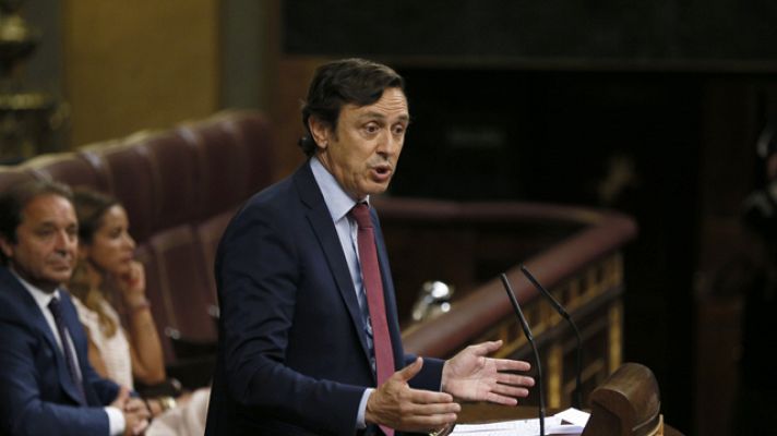 Especiales informativos - El Grupo Mixto afianza sus respectivos votos en sus discursos previos a la segunda votación de investidura