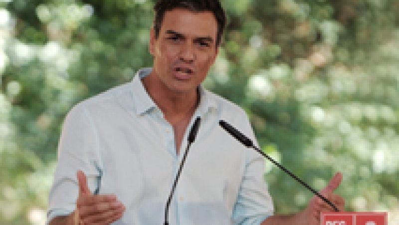 Pedro Sánchez pide  a los  "partidos del cambio" un acuerdo que acabe con el gobierno del Partido Popular.
