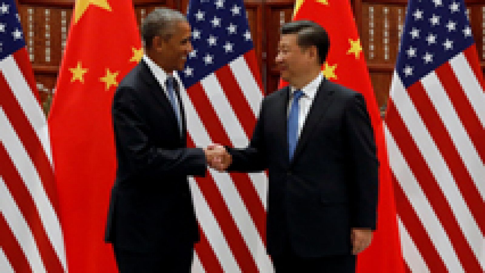 Telediario 1: EE.UU. y China ratifican juntos el pacto de París contra el cambio cl | RTVE Play