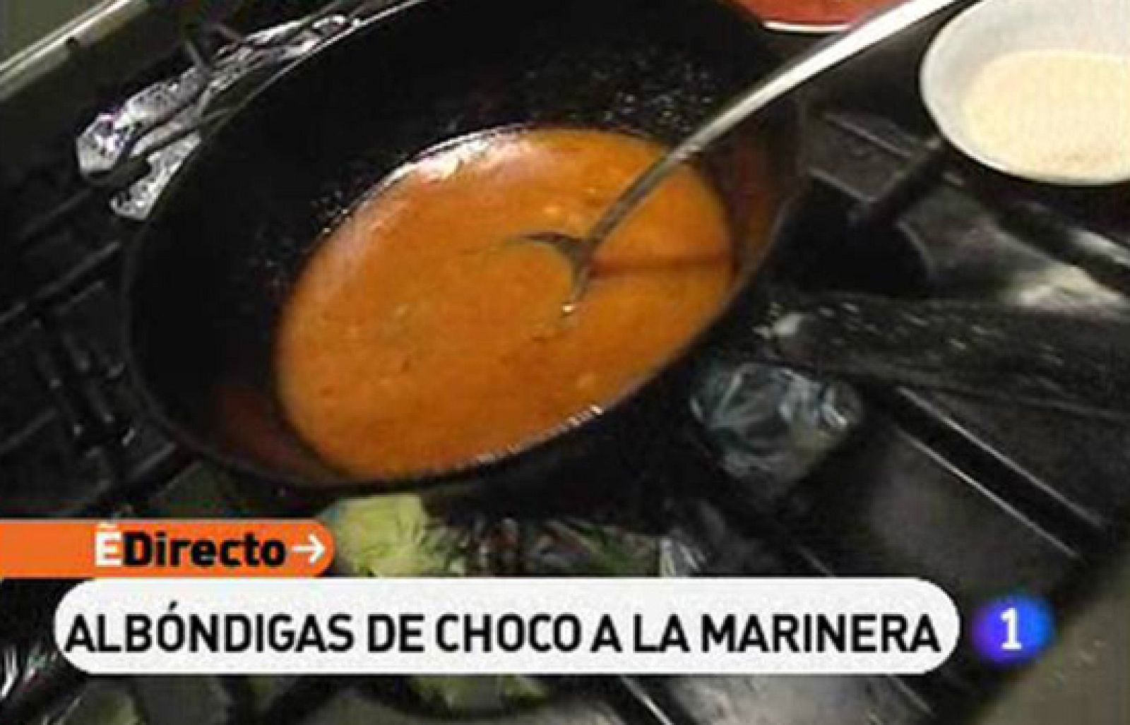 España Directo - Albóndigas de choco a la marinera - RTVE Cocina | Ver