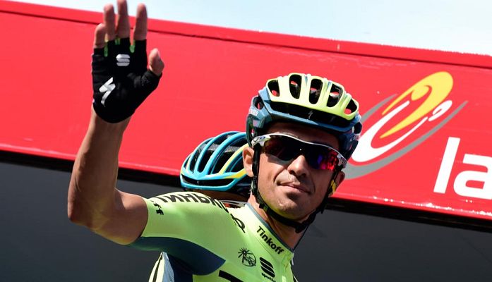 Vuelta ciclista a España - Contador: "Tenía el ataque en mente aunque para mí la general está imposible"