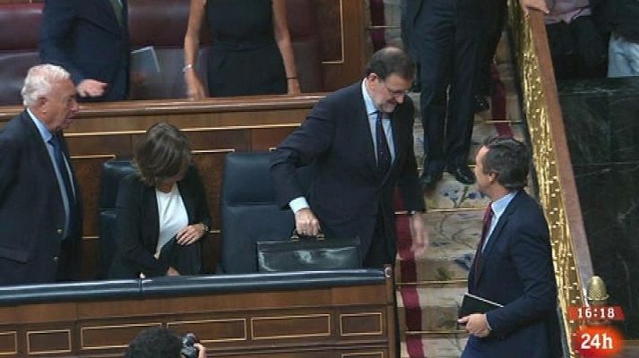 Parlamento - Segundo NO a Rajoy
