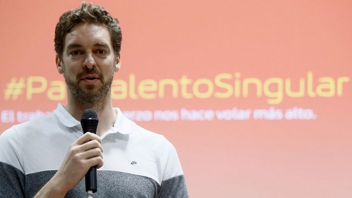 Pau Gasol: "Sigo con ganas e ilusión de seguir en la selección"