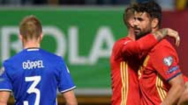  - Doblete de Costa ante Liechtenstein (5-0)