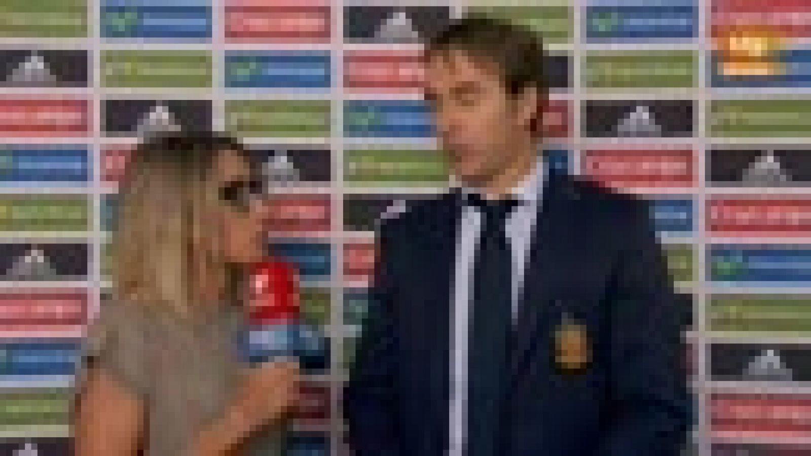 Lopetegui: "El gran trabajo de la primera parte lo hemos recogido en la segunda"