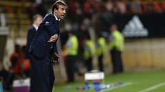 Lopetegui: "El gran trabajo de la primera parte lo hemos recogido en la segunda"