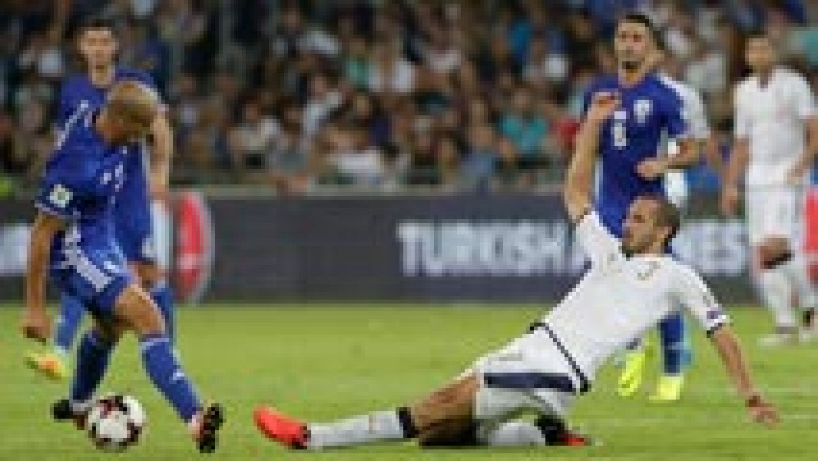 Sin programa: Italia vence 3-1 a Israel pero pierde a Chiellini para jugar contra España | RTVE Play
