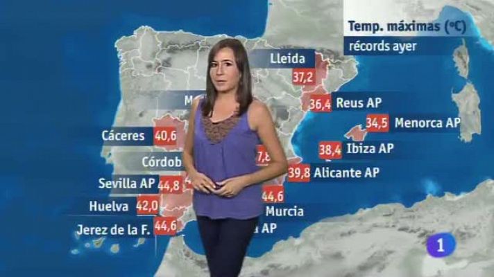 El Tiempo en Castilla-La Mancha - 06/09/16