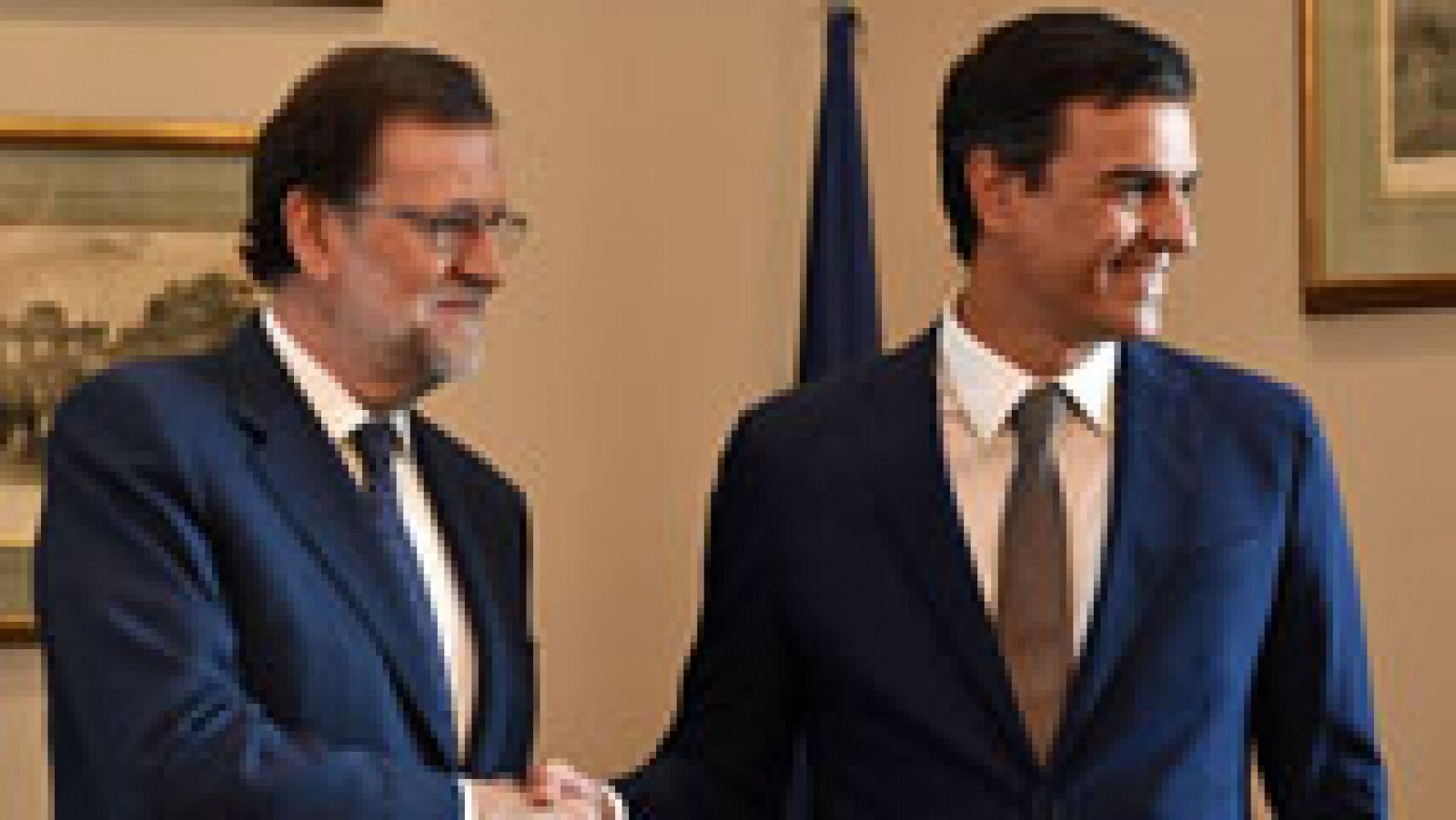 Telediario 1: Sánchez y Rajoy hablan por teléfono diez minutos sin fijar una reunión | RTVE Play