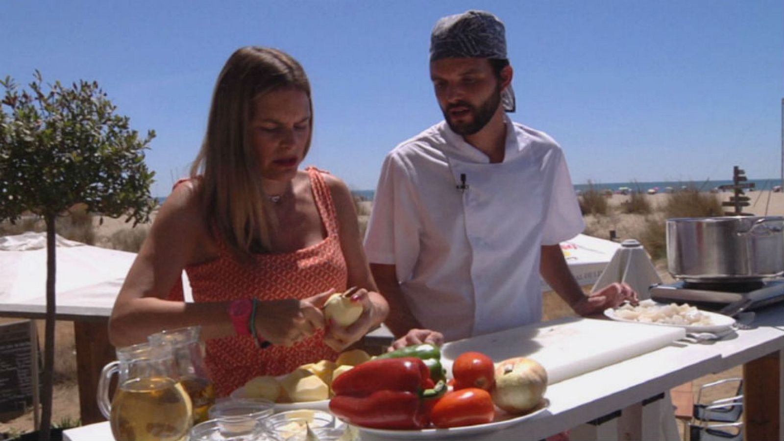 Choco, patatas y chiringuito