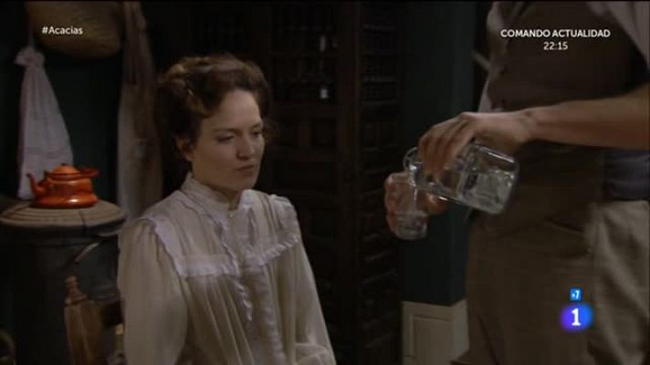 Acacias 38 - Humildad le cuenta a Mauro cómo logró escapar de las llamas