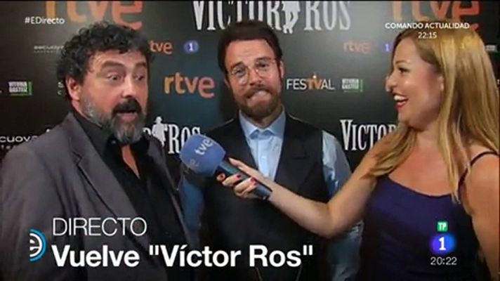 Víctor Ros - La alfombra naranja de Vitoria recibe al nuevo Víctor Ros
