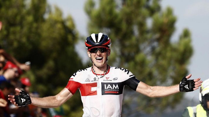 Telediario 1 - Mathias Frank ha ganado en Mas de la Costa