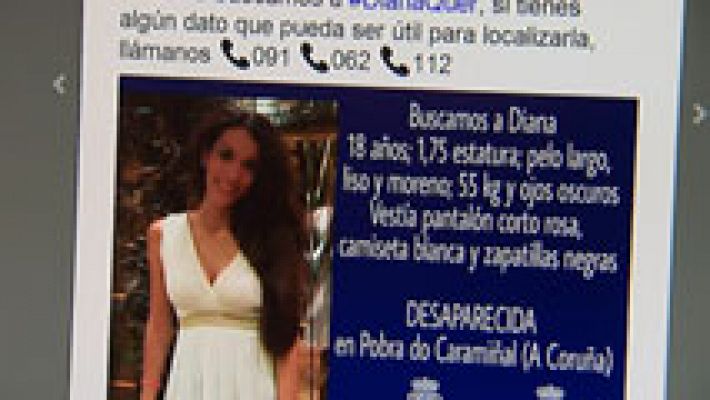 Las redes sociales facilitan la investigación de la Policía Nacional sobre el caso Diana Quer