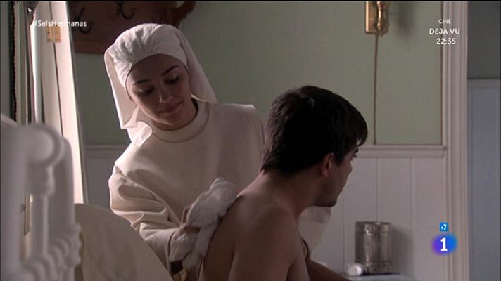 Seis hermanas - Paciente y monja coquetean disimuladamente