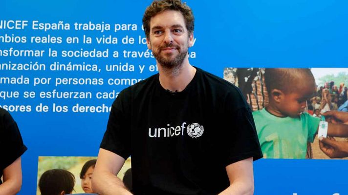 Telediario 1 - Gasol: "Salvar vidas es más gratificante que ganar medallas"