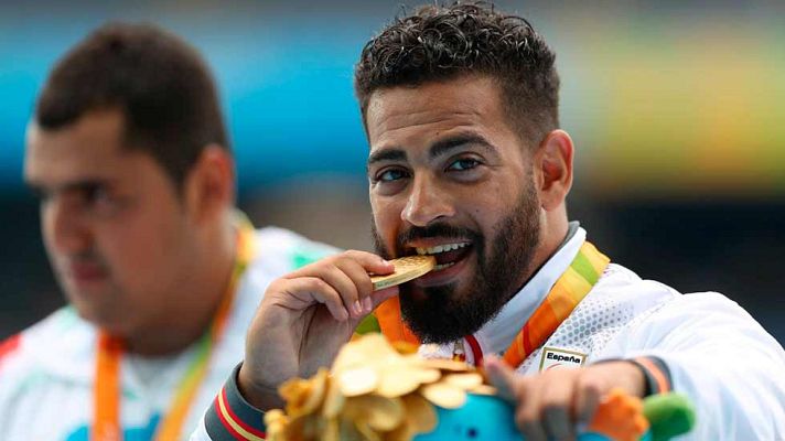 Telediario 1 - Kim López: "No me esperaba el oro"