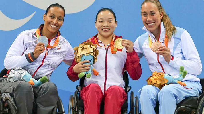 Teresa Perales, plata en 200m libre