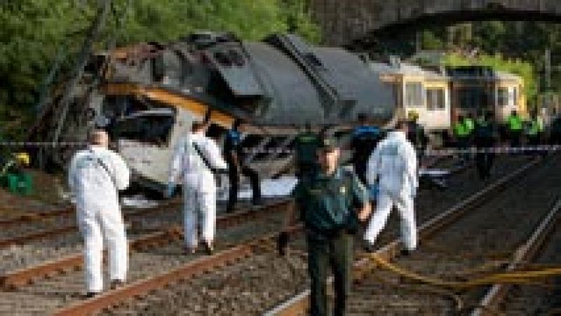 Al menos tres muertos en un accidente de tren en O Porriño, Pontevedra