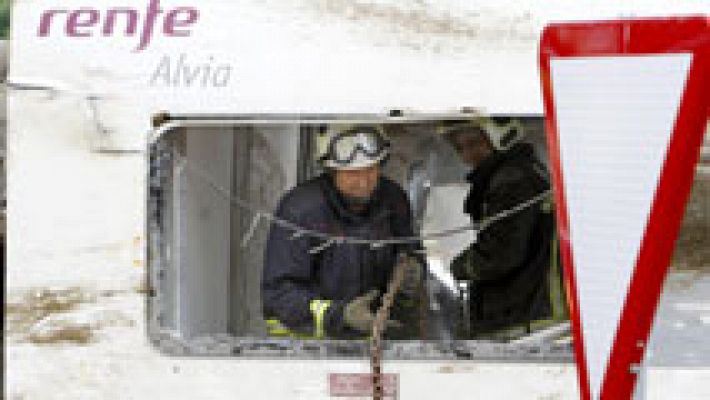 Telediario 1 - El accidente de tren de O Porriño, el décimo mortal en dos décadas en España