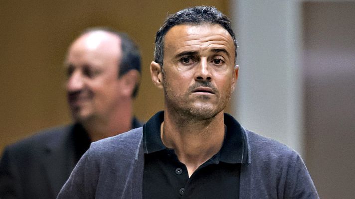 Telediario 1 - Luis Enrique: "Nosotros superamos la sanción y ganamos títulos"