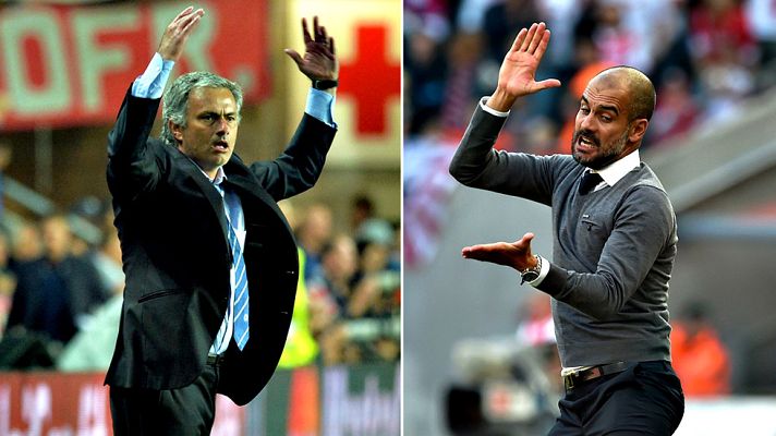 Telediario 1 - Guardiola y Mourinho centran la atención del derbi de Manchester