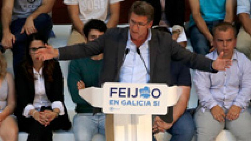 Elecciones gallegas 2016 | Feijo pide una Xunta "a la gallega" y PSdeG y BNG una Galicia sin Feijo