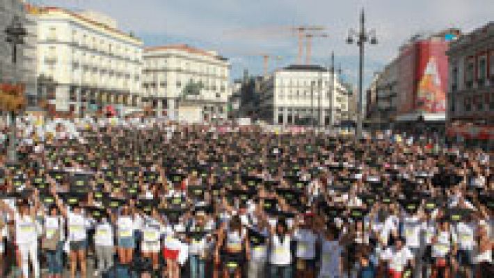 Manifestación masiva por los derechos de los animales