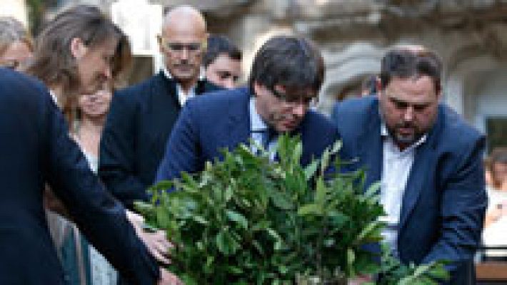 Telediario 1 - Junqueras: "Es la última Diada antes de la independencia"