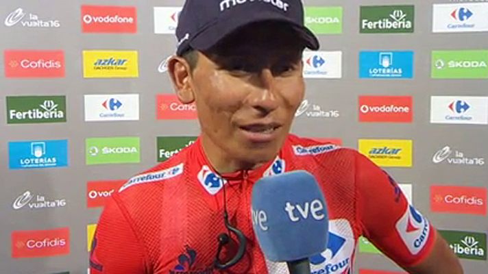 Vuelta 2016 | Quintana: "Uno de mis mejores triunfos por escenario y actores"