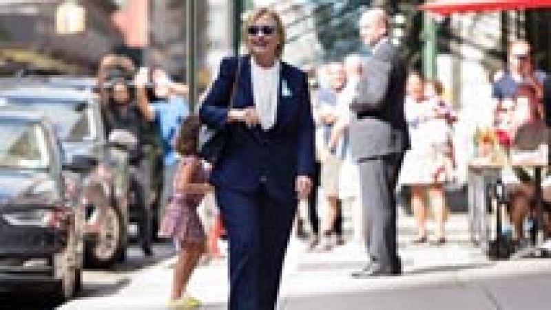 Diagnostican a Hillary Clinton con neumonía tras el vahído sufrido en Nueva York