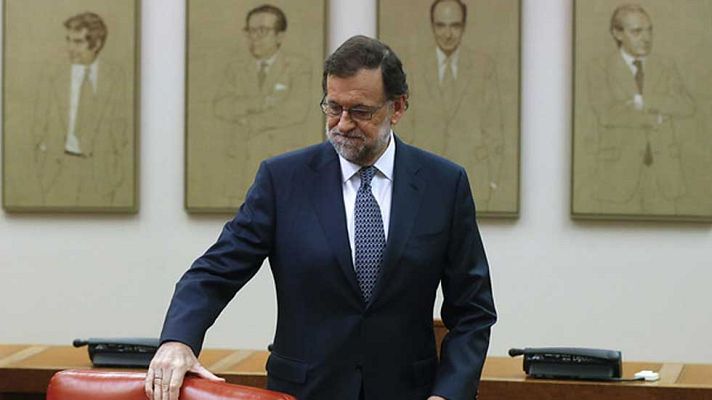 Telediario 1 - Rajoy estudia fórmulas jurídicas para minimizar los "daños" por la falta de presupuestos