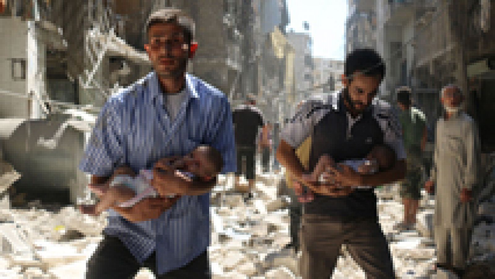 Telediario 1: Siria espera una verdadera tregua tras un fin de semana sangriento  | RTVE Play