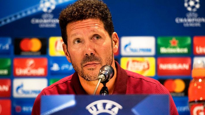 Simeone no da pistas del once ante el PSV