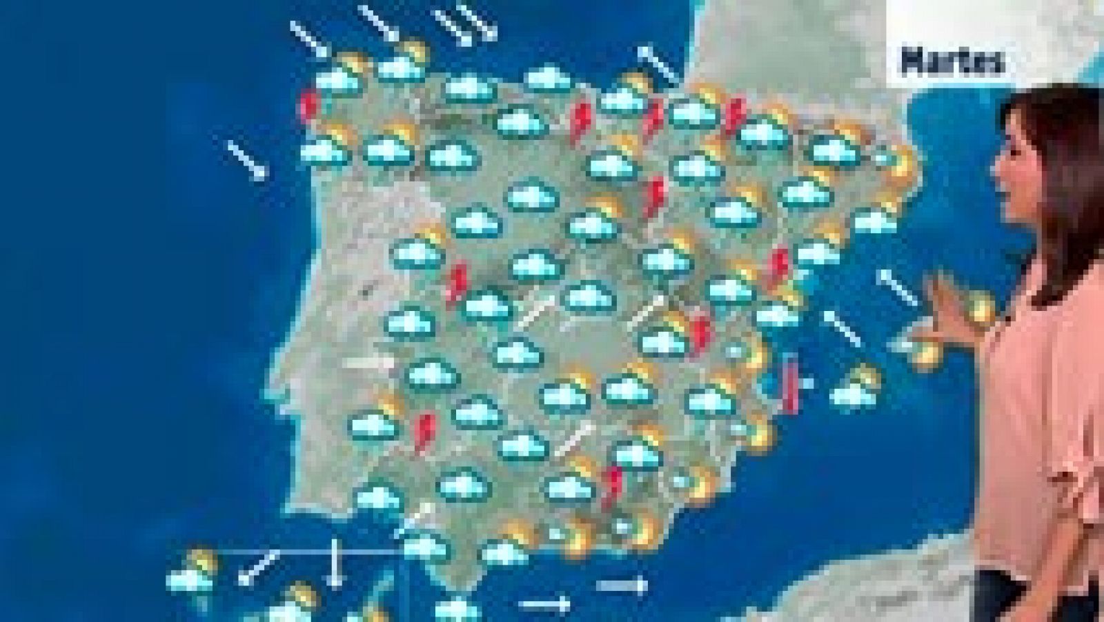 El Tiempo.- Llegan las lluvias y el descenso de temperaturas generalizado