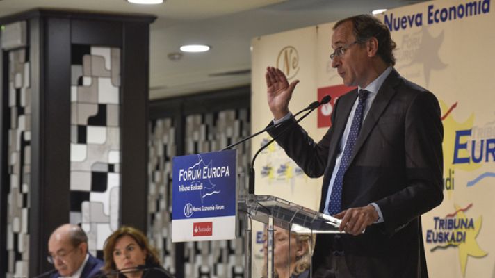 Los desayunos - Alonso asegura que el PP es el contrapeso al "nacionalismo imperante" en el País Vasco