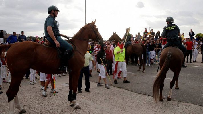 Tordesillas celebra el primer 'Toro de la Peña' con un astado que no morirá lanceado