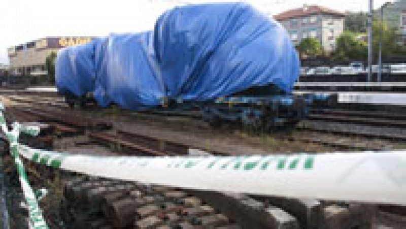 El tren que descarriló en O Porriño circulaba con exceso de velocidad, según el perito de la Xunta