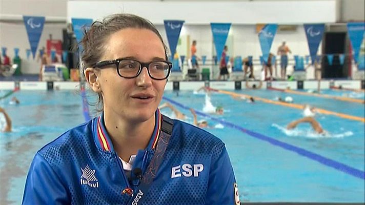 María Delgado: "Espero poder luchar por las medallas"